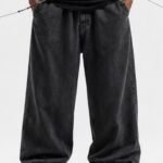 Baggy Jeans – Washed Black